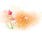 手绘花卉