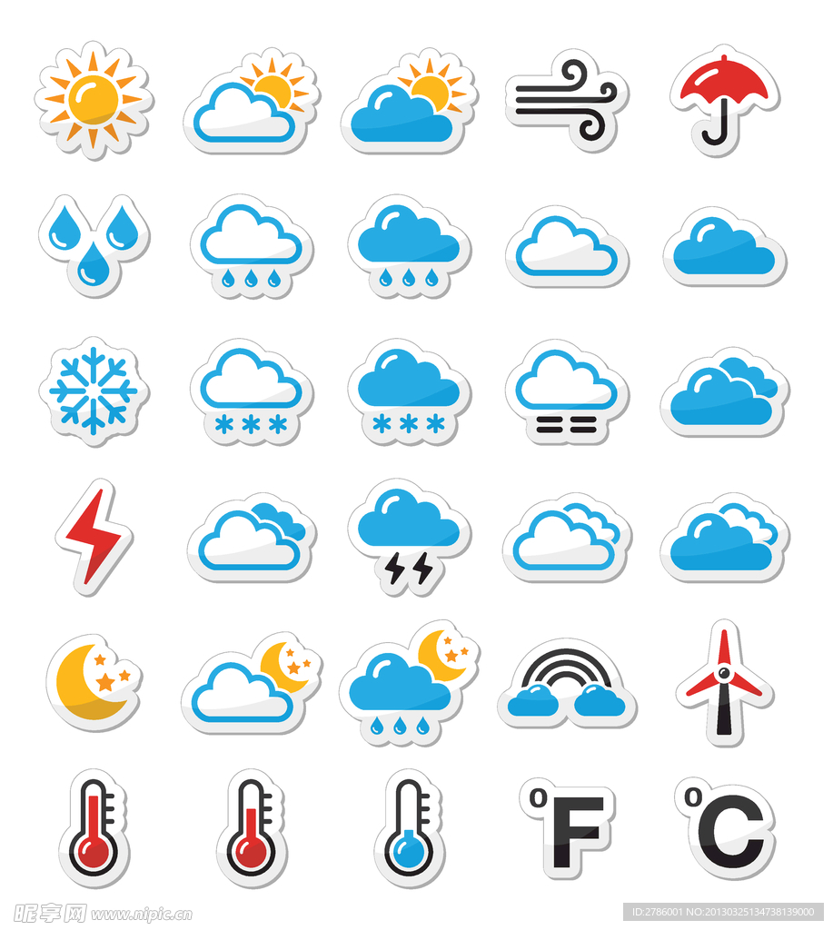 天气图案