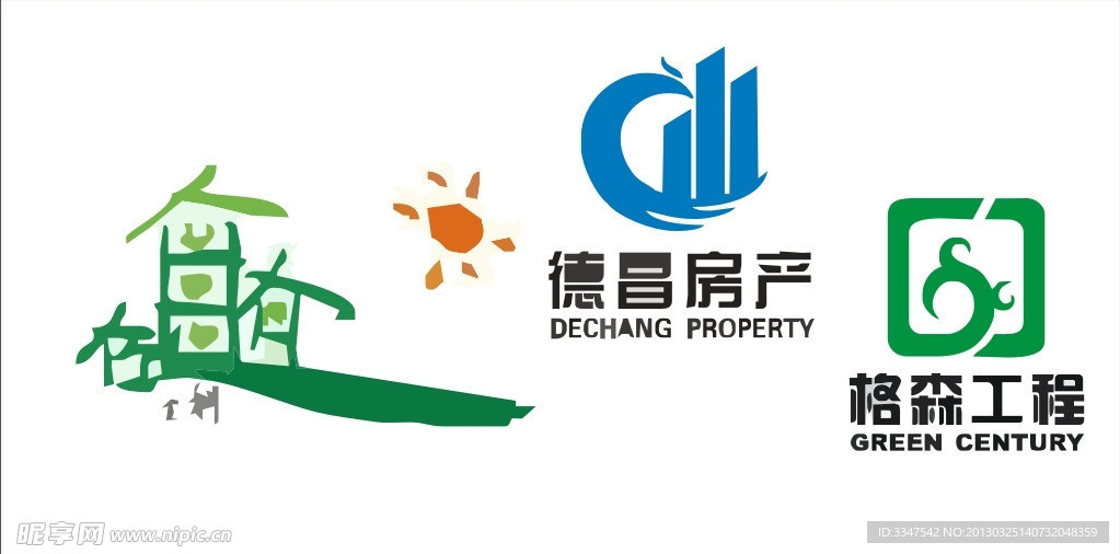 地产logo