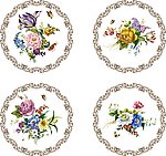 矢量花纹