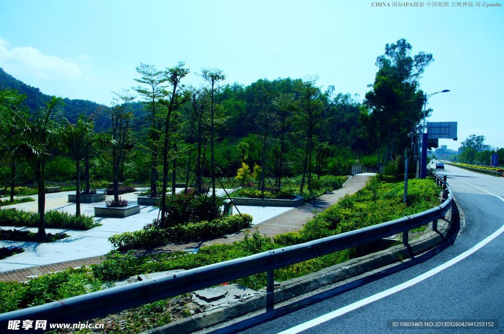 龙岗南澳一路风景风光