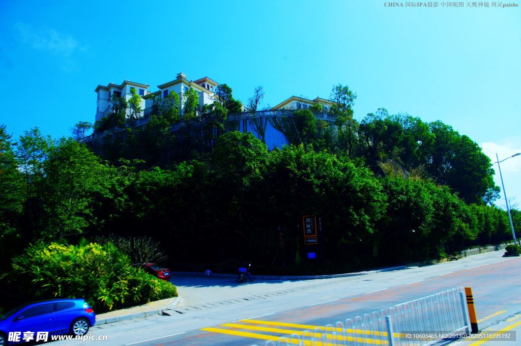 龙岗南澳一路风景风光