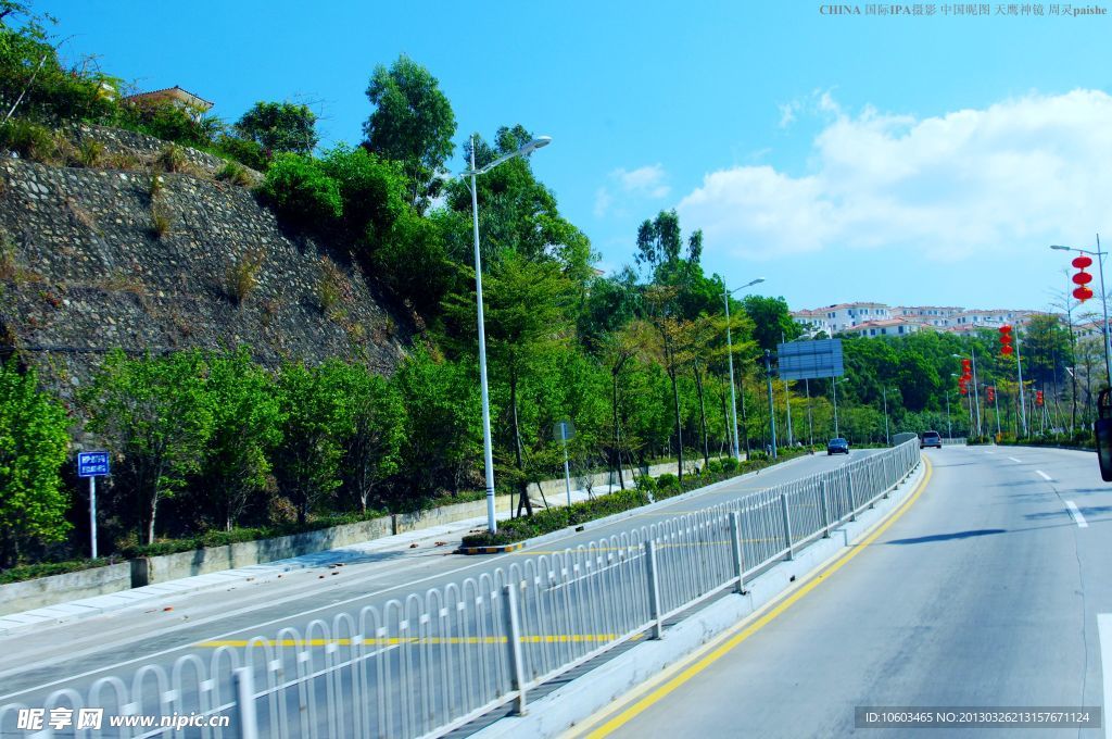 龙岗南澳一路风景风光