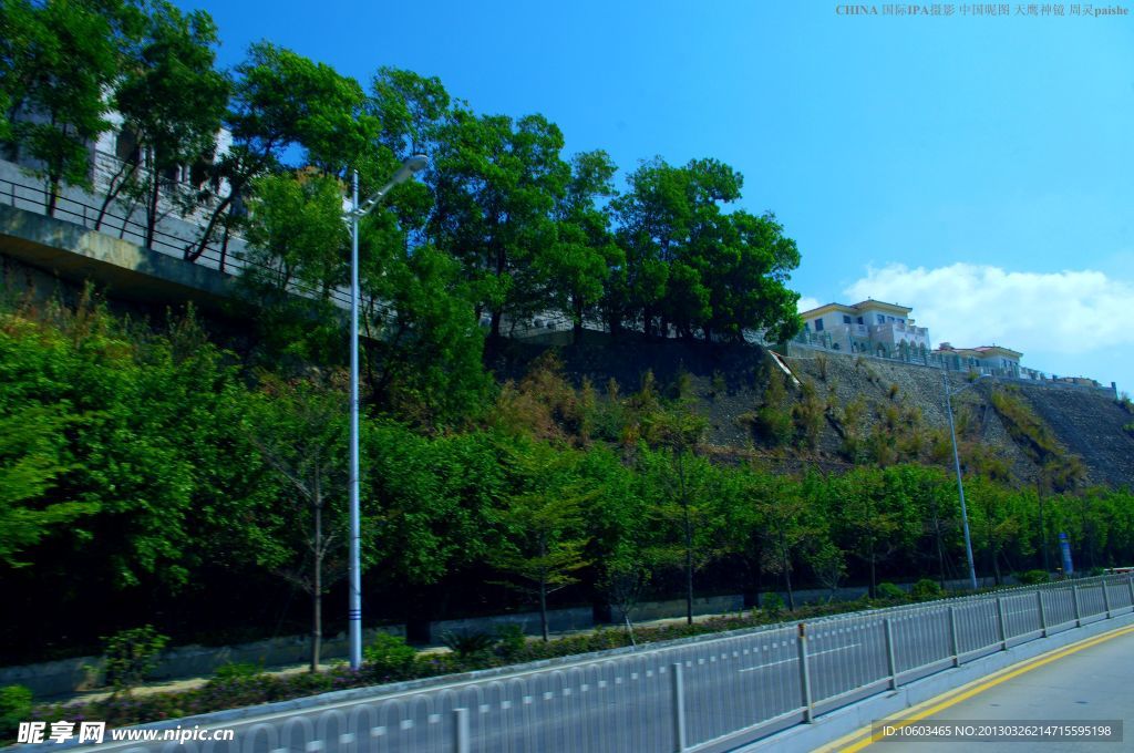 龙岗南澳一路风景风光