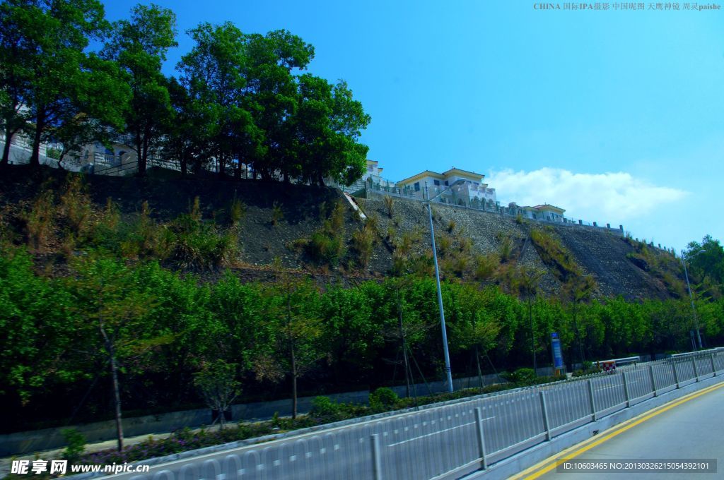 龙岗南澳一路风景风光