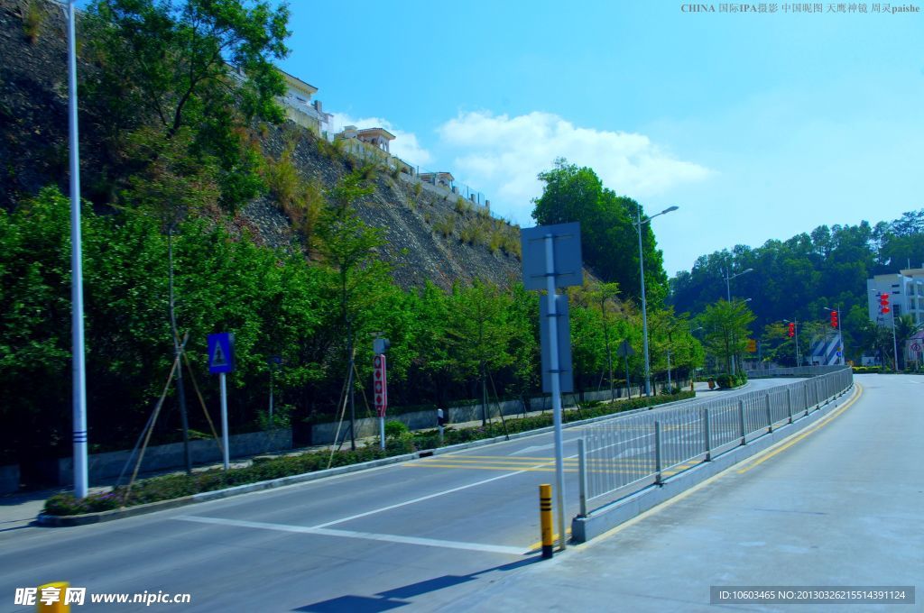 龙岗南澳一路风景风光