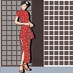 古典旗袍女