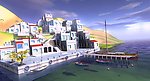 海边小镇场景3D模型