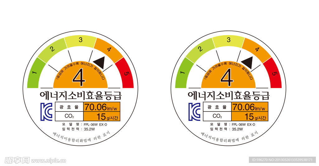 韩国能效标识