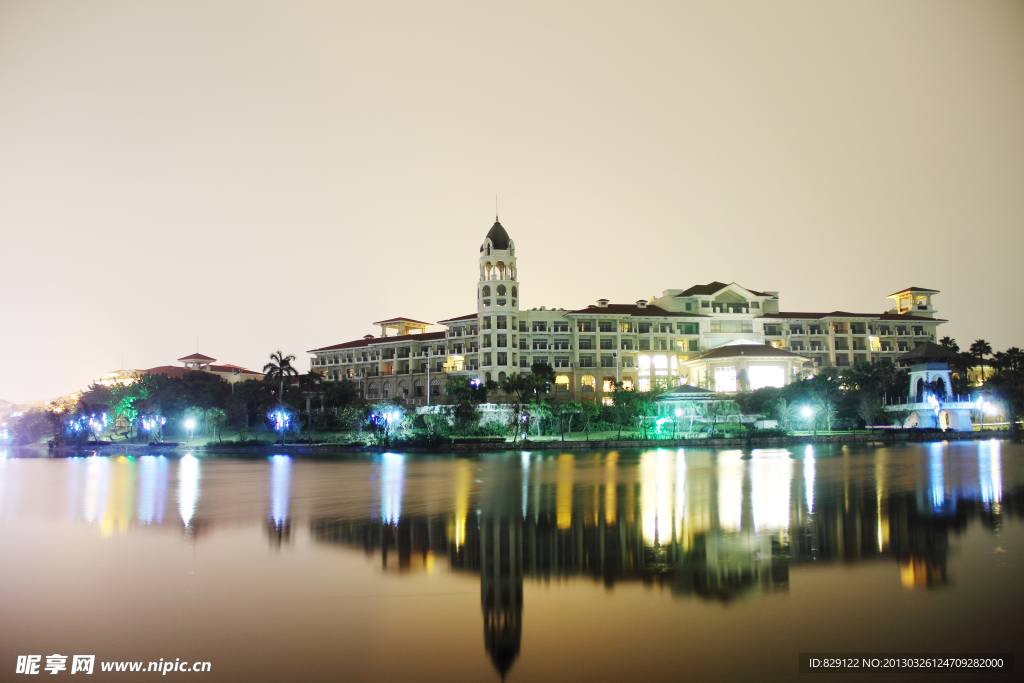 建筑夜景摄影