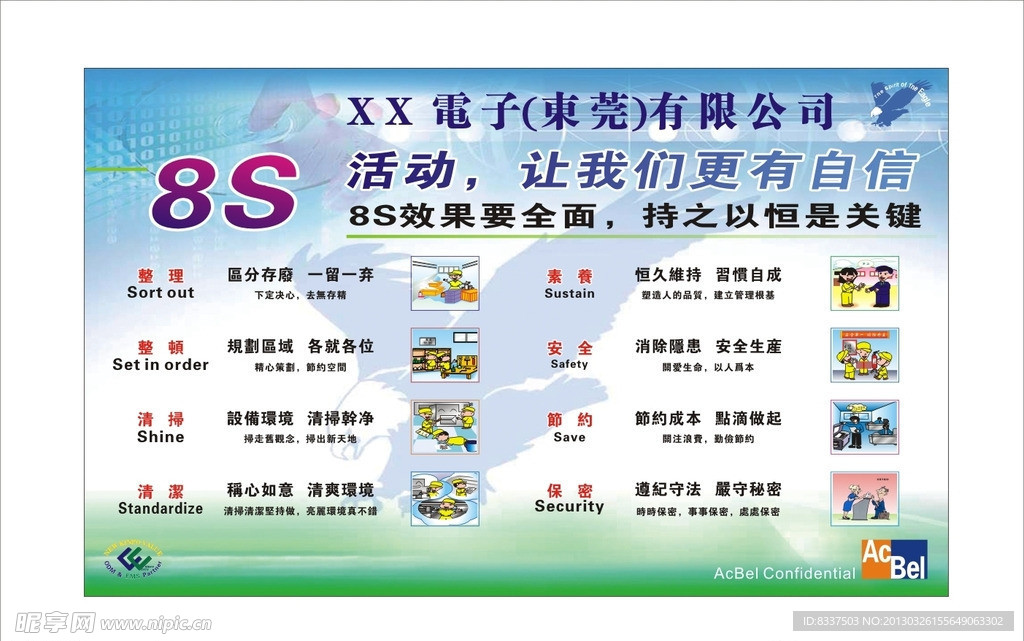 8S标语