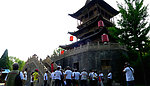 建筑 天空 游客
