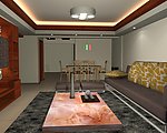 室内设计3D粗渲效果