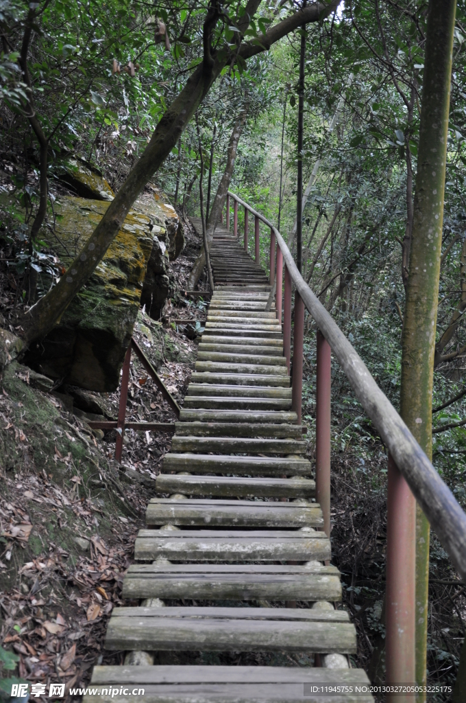 山路风景