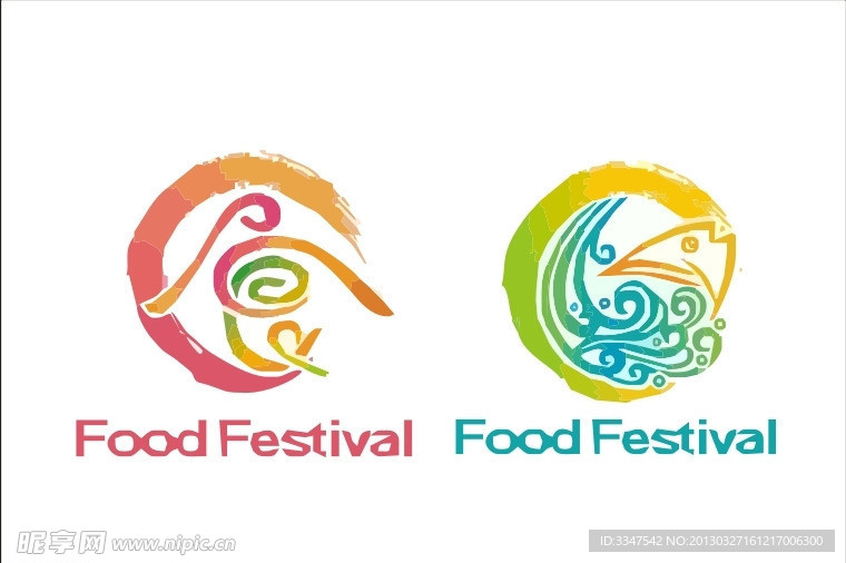 美食logo