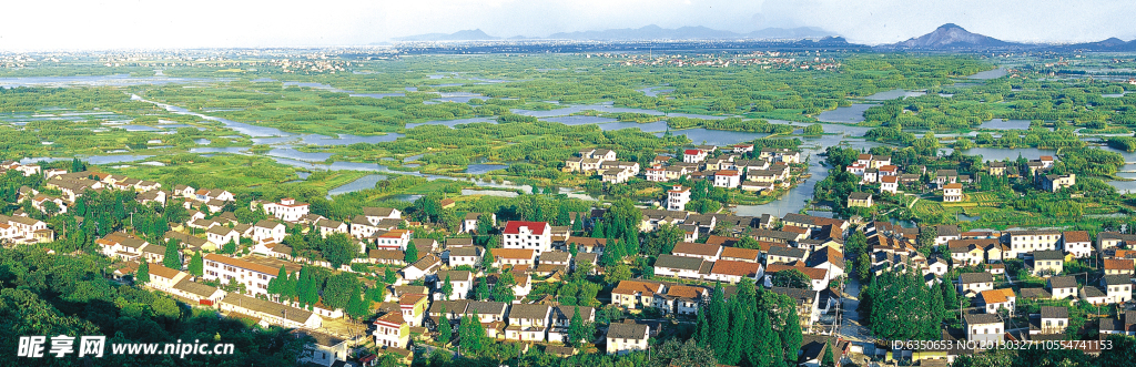 德清下渚湖湿地全景