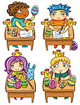小孩子上课