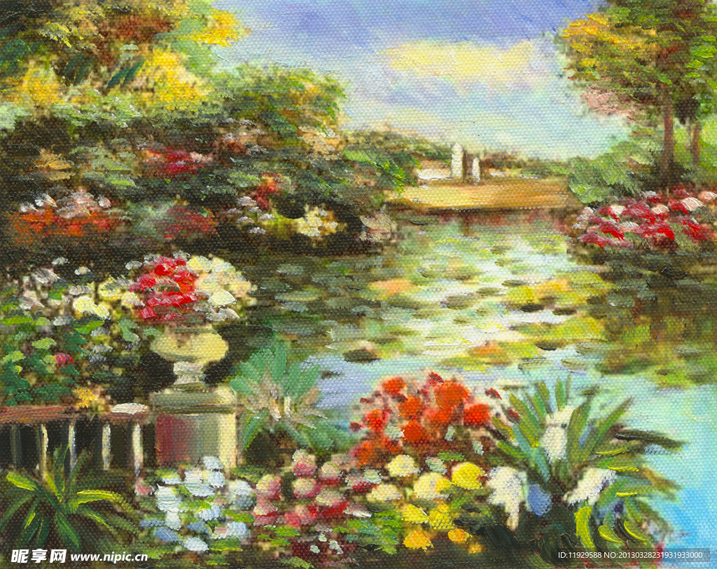 油画