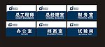 企业科室牌