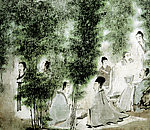 彩墨画