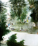 彩墨画
