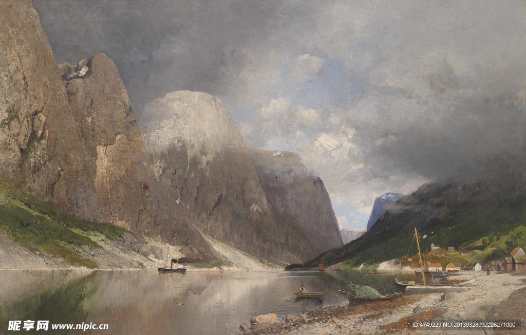 油画风景