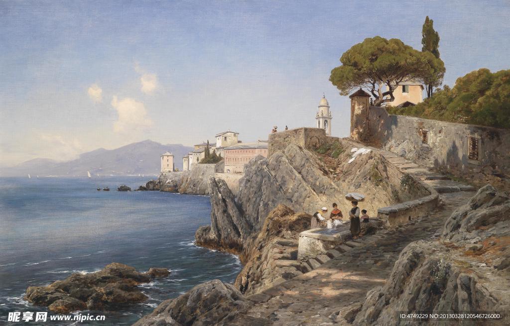 风景油画