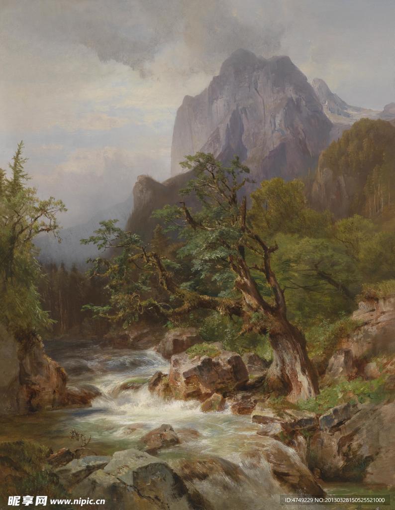 风景油画
