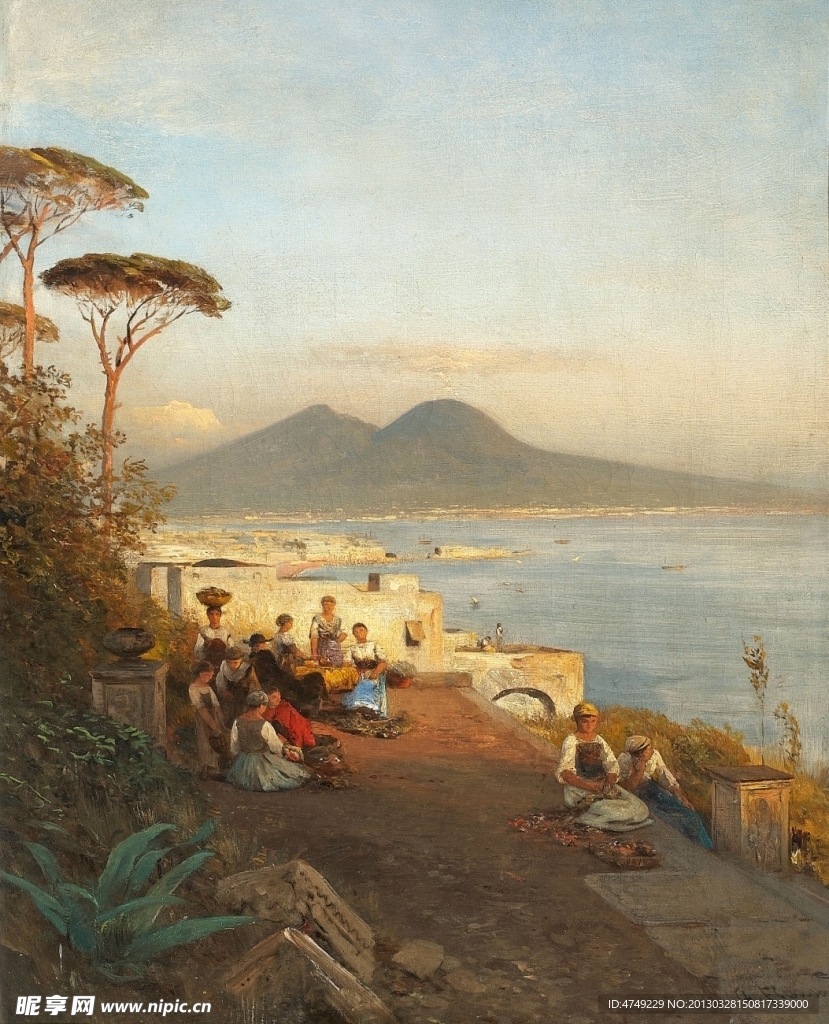 风景油画