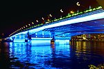 桥夜景