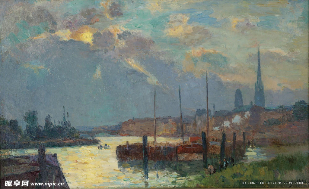 风景油画