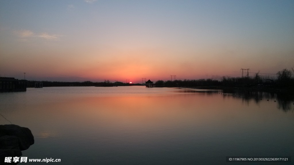 夕阳 黄昏