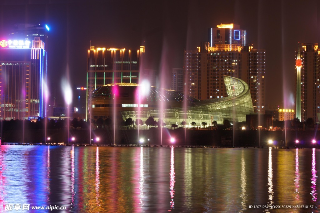 郑东新区夜景