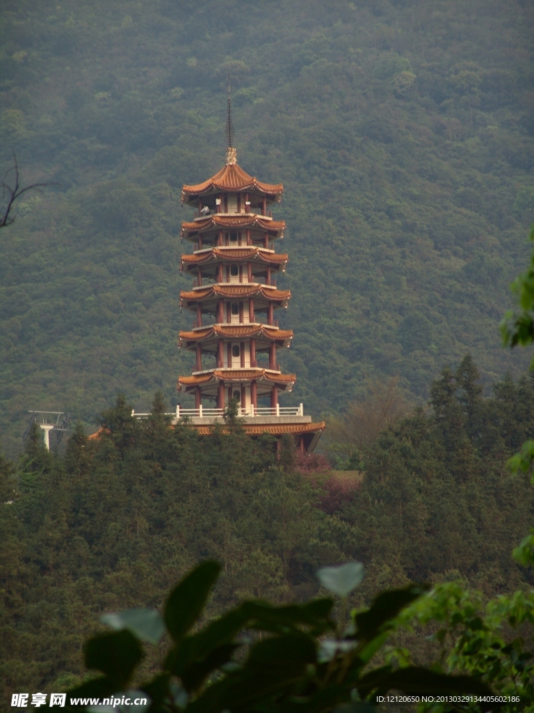 仙湖植物园塔