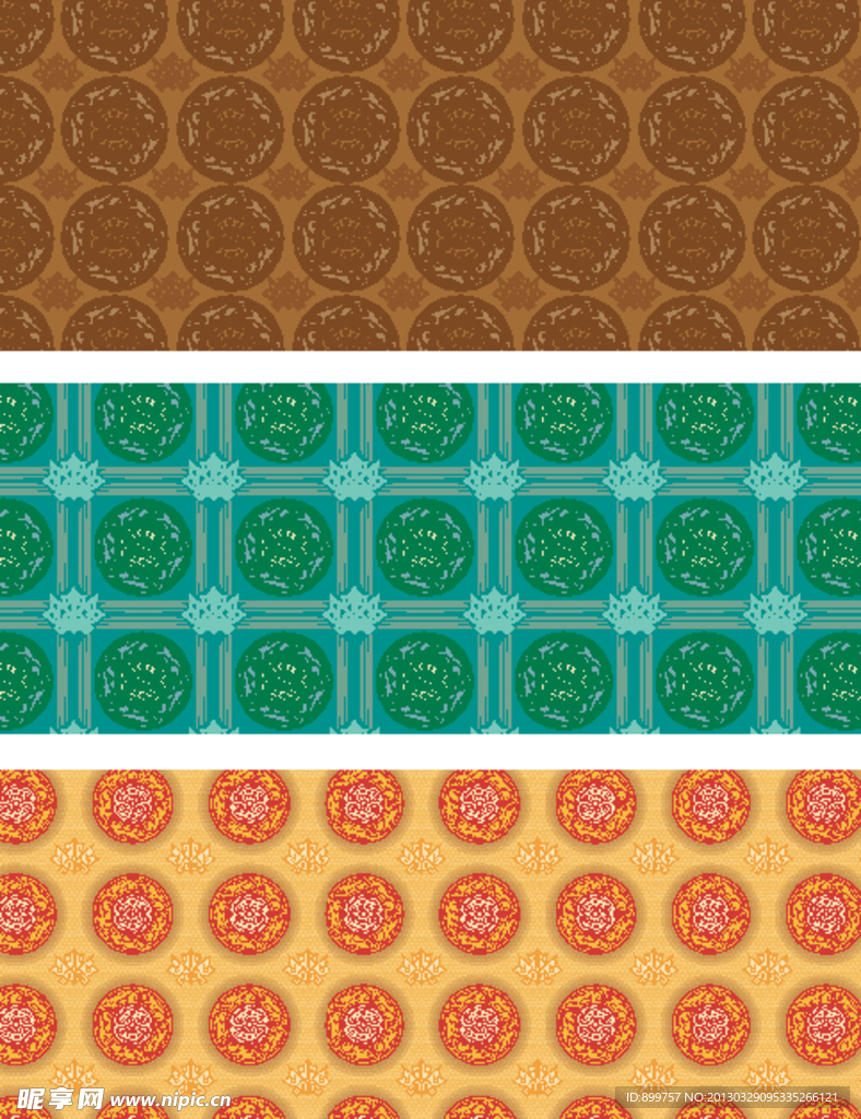 古典矢量花纹背景
