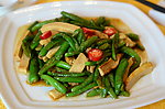 尖椒炒豆腐干