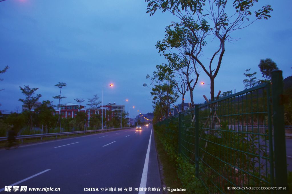 中国夜景 交通夜景