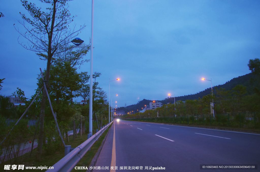 中国夜景 交通夜景