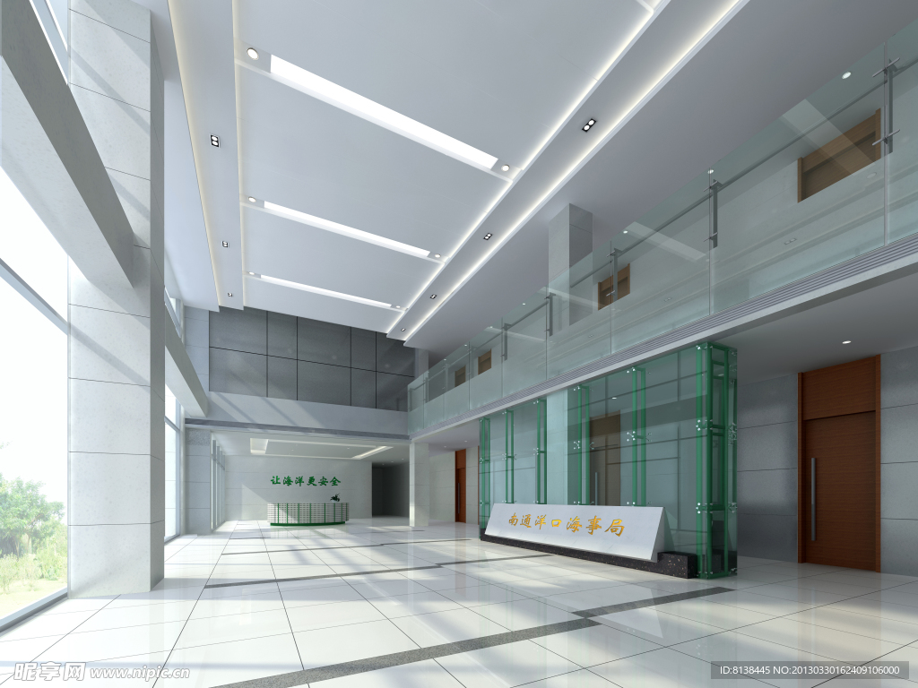单位门厅 - 效果图交流区-建E室内设计网