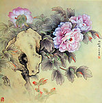 工笔牡丹