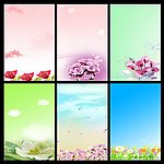 春天模版