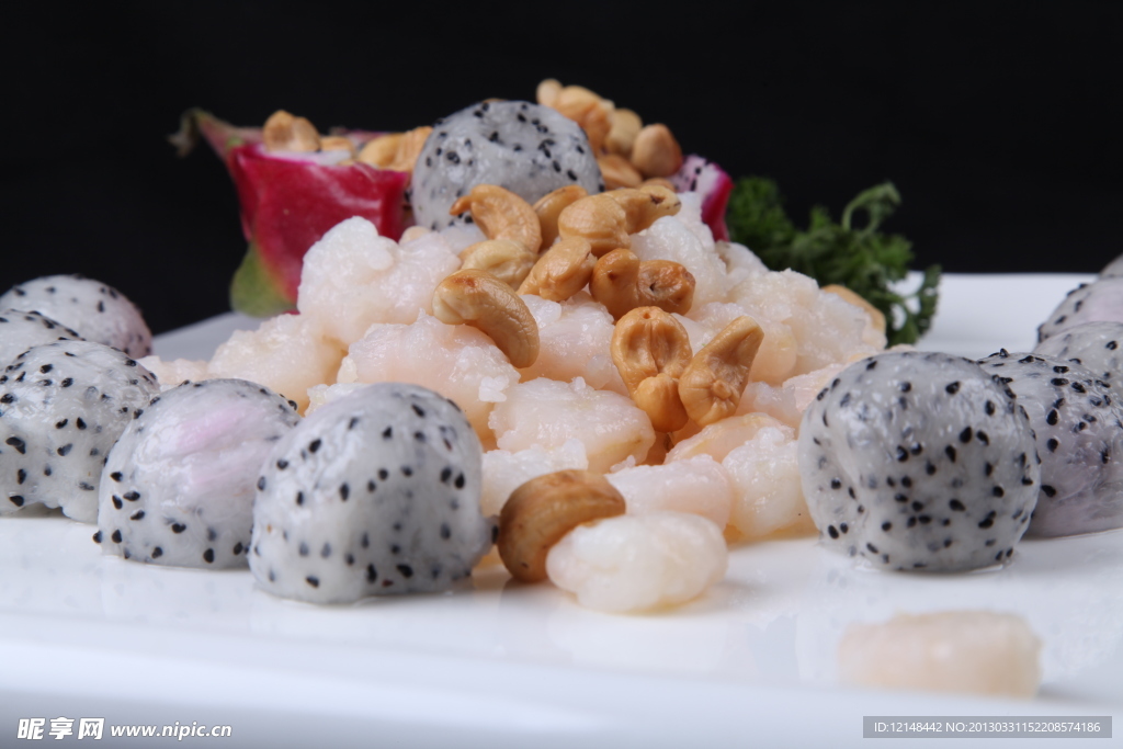映月腰果虾仁