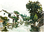 油画风景
