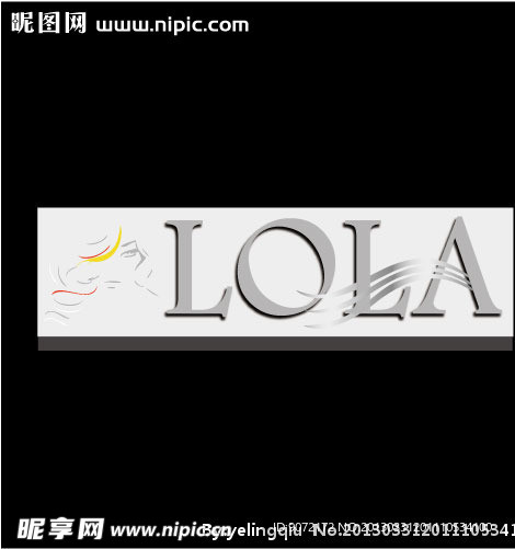 LOGO头发女装
