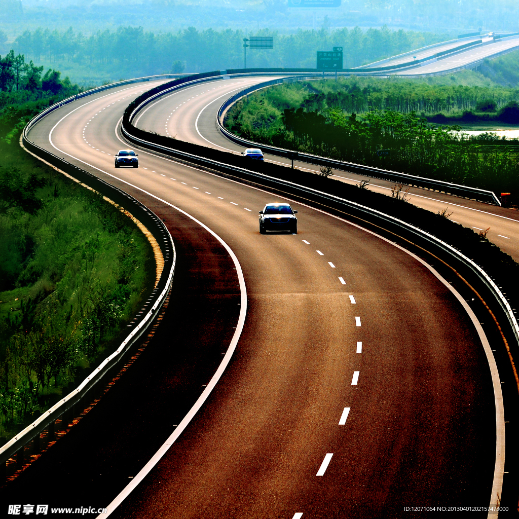 马路风景