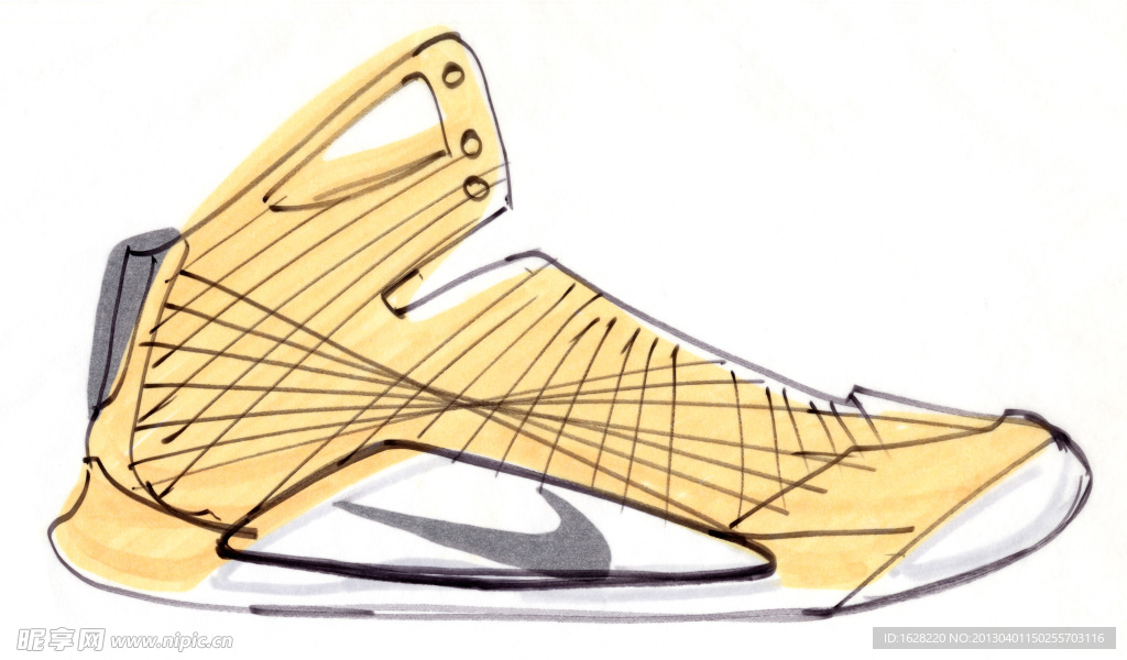 NIKE篮球鞋设计稿