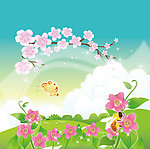 矢量风景素材