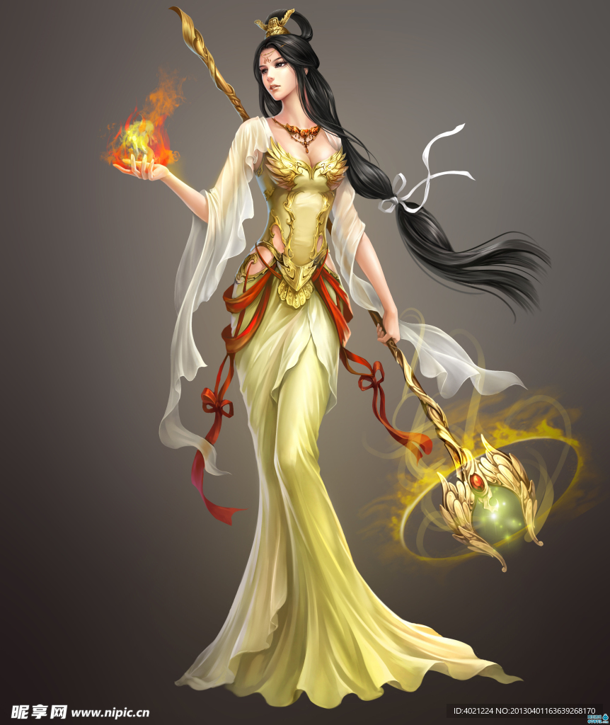 游戏美女