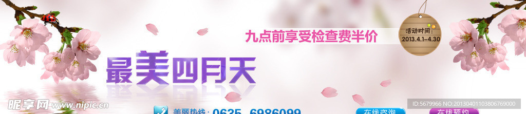 网站 网页 四月