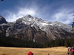 自然风景 大山蓝天